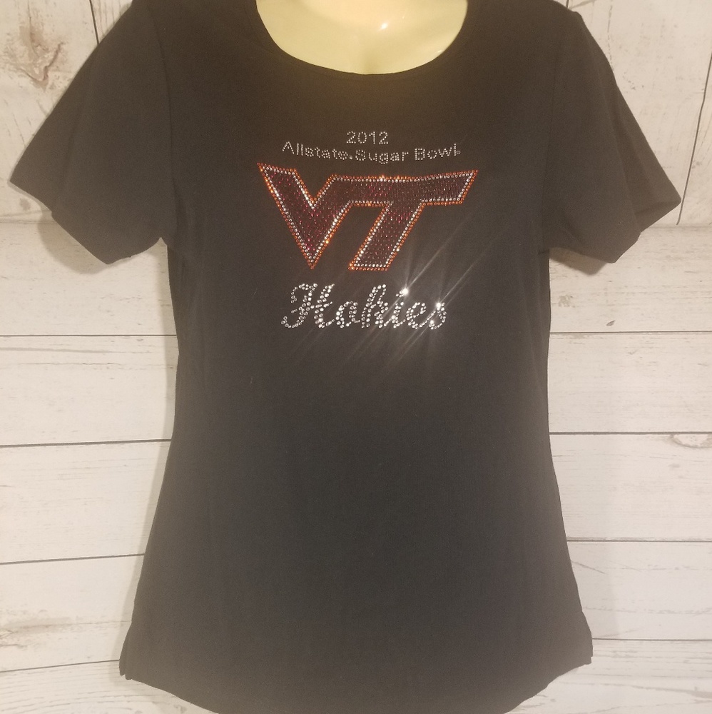 NWT Virginia Tech Hokies Embellished Tee